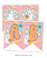 Spooky Vibes Birthday Banner