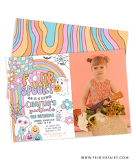 Four Ever Spooky Invitation with Photo