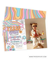 Three Spirit Invitation with Photo