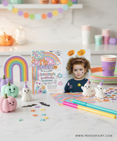 Two Spooky Invitation with Photo