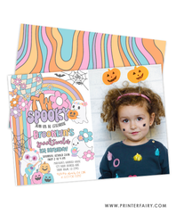 Two Spooky Invitation with Photo