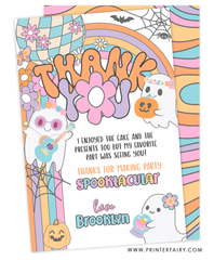 Spooky Vibes Thank You Card