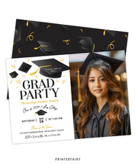 Graduation Party Invitation with Photo