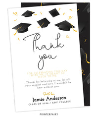 Graduation Thank You Card