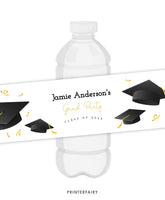 Graduation Water Bottle Label