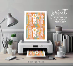 Groovy One First Birthday Invitation