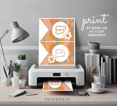 Groovy Birthday Party Banner