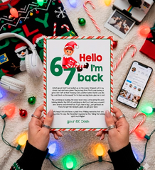 6 7 Christmas Elf Arrival Letter