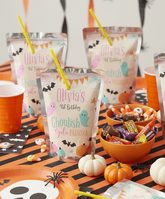 Halloween Drink Pouch Label