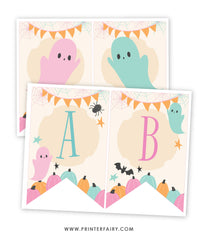 Halloween Birthday Party Banner