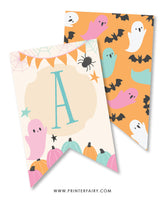 Halloween Birthday Party Banner