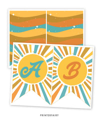 Here Comes the Son Baby Shower Banner