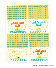 Here Comes The Sun Party Food Tents