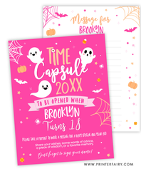 Pink Halloween Time Capsule