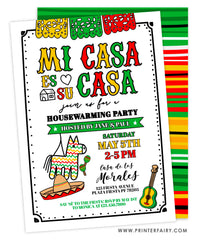 Housewarming Fiesta Invitation