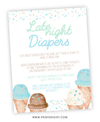 Ice Cream Baby Shower Games