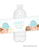 Ice Cream Baby Shower Water Bottle Label