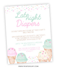 Ice Cream Baby Shower Games