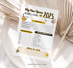 2025 New Year Kids Resolutions