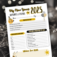 2025 New Year Kids Resolutions