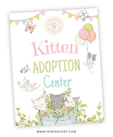 Kitten Garden Adoption Party Set