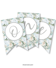 Little Pumpkin First Birthday Bunting