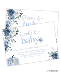 Dusty Blue Pumpkin Books For Baby