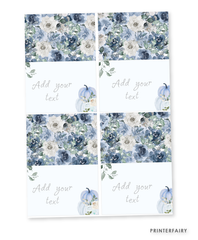 Dusty Blue Pumpkin Food Tents