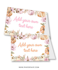 Little Pumpkin Food Tents