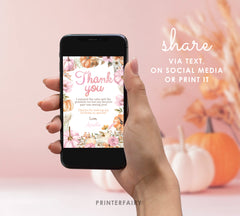 Little Pumpkin Thank You Cards