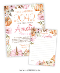 Little Pumpkin Time Capsule