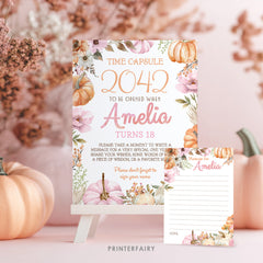 Little Pumpkin Time Capsule