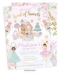 Nutcracker Birthday Invitation