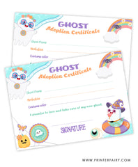 Halloween Pool Party Ghost Adoption Set