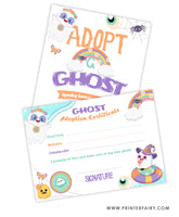 Halloween Pool Party Ghost Adoption Set