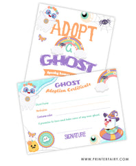 Halloween Pool Party Ghost Adoption Set