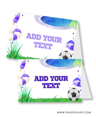 Soccer Pool Birthday Party Food Tents
