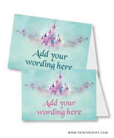 Princess Castle Party Food Tents