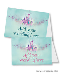 Princess Castle Party Food Tents