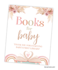 Boho Rainbow Books for Baby