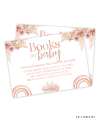 Boho Rainbow Books for Baby