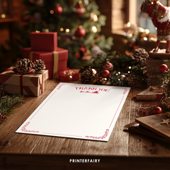 Christmas Thank You Cards