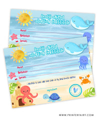 Beach Animal Adoption Pack