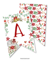 Santa Baby Shower Bunting