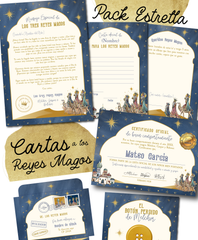 Pack de Cartas Personalizables para los Reyes Magos