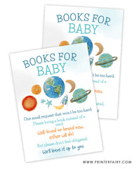 Space Baby Shower Books for Baby