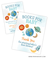 Space Baby Shower Books for Baby