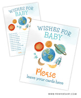 Space Baby Shower Wishes For Baby