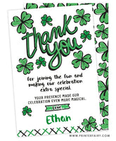 St. Patrick's Day Thank You Card