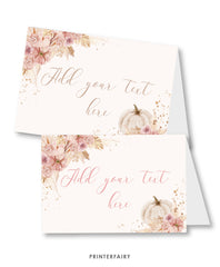 Thanksgiving Party Food Tents